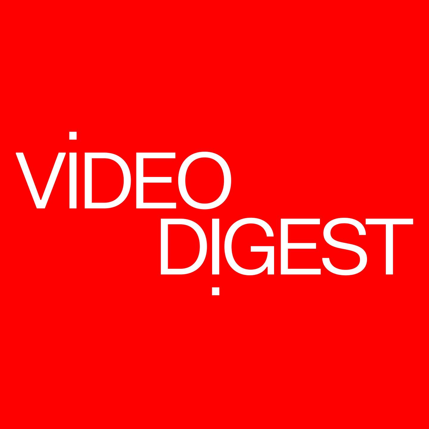 STIFTUNG IMAI | VIDEONALE E.V.: „VIDEO DIGEST”